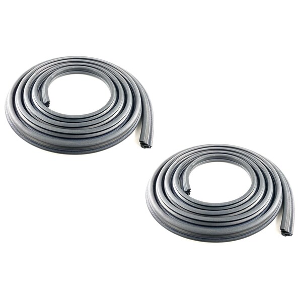 Fairchild Industries 0408 Ford F150 Extended Cab Door Seal On Body Front LHRH On Body, OEM7L3Z 1820708A7L3Z 1820709A KF3090 - main
